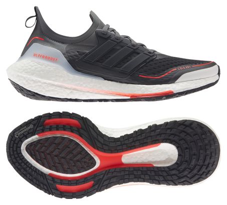 Chaussures de Running adidas UltraBoost 21 Cold Ready Noir/Rouge