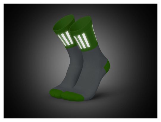 Chaussettes Incylence High-Viz V3 Vert fluo 