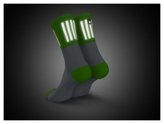 Chaussettes Incylence High-Viz V3 Vert fluo 