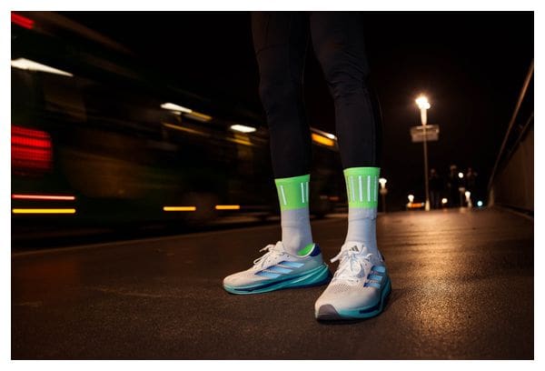 Incylence High-Viz V3 running socks Fluorescent pink