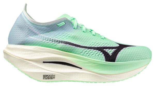 Chaussures Running Mizuno Wave Rebellion Pro 3 Vert Unisexe