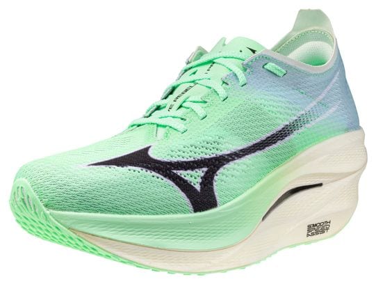 Mizuno Wave Rebellion Pro 3 Running Shoes Green Unisex