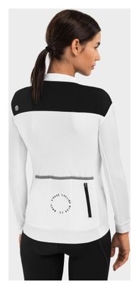 Maillot vélo thermique femme Cyclisme SRX M4 Eira Blanc