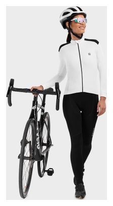 Maillot vélo thermique femme Cyclisme SRX M4 Eira Blanc