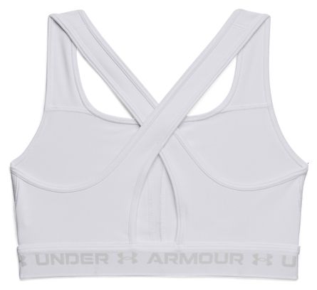 Brassière Under Armour Crossback Mid Bra Blanc Femme