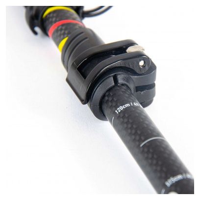 Bâtons de Trail Pliables en Carbone -PLATINIUM FLEXO PERF 42-135cm