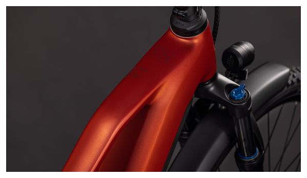 Cube Nuride Hybrid Pro 600 Trapeze Electric Trekking Bike Shimano Deore/Deore XT 12S 600 Wh 29'' Chilli Red Orange 2026
