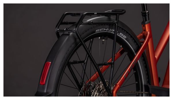 Cube Nuride Hybrid Pro 600 Trapeze Electric Trekking Bike Shimano Deore/Deore XT 12S 600 Wh 29'' Chilli Red Orange 2026