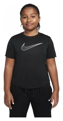 Maillot manches courtes Nike Dri-Fit One Noir Fille 