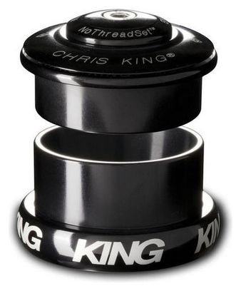 Chris King Inset 5 Headset - Semi-Integrated and External Tapered 1''1/8-1.5'' Black