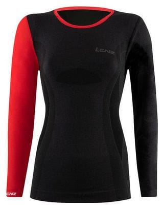 Sous maillot manches longues à col rond femme Lenz Merino 6.0