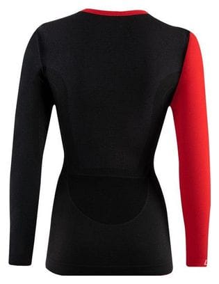 Sous maillot manches longues à col rond femme Lenz Merino 6.0