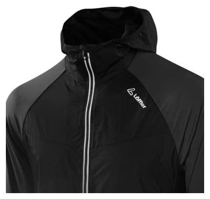 Loeffler veste par les Sports de Montagne-Lumière Hybrid veste à capuche - Noir
