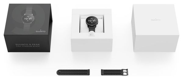 Prodotto ricondizionato - Suunto 9 Peak GPS Watch Black Full Titanium