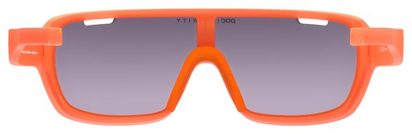 Poc Do Half Blade Sunglasses Fluorescent Orange Violet Gold Mirror