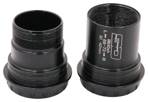 Boitier de Pédalier SD BB30 Threaded Lock 24mm Noir