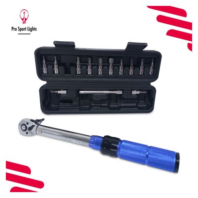 Clé dynamométrique Outils de vélo 1/4 - Vélo 2/24 Nm - Jeu de clés