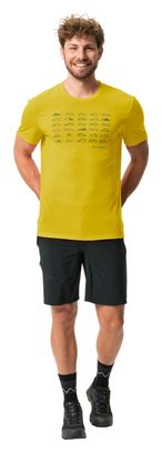Vaude Tekoa III Kurzarm T-Shirt Gelb