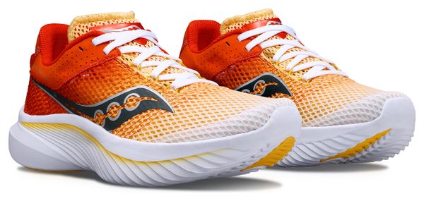 Chaussures de Running Femme Saucony Kinvara 14 Orange Blanc