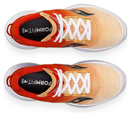 Women s Running Shoes Saucony Kinvara 14 Orange White Alltricks