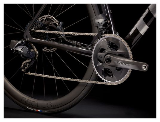 V lo de Route Trek Emonda SL Disc Sram Force eTap AXS 12V Carbon Smoke  Factory Orange 2021