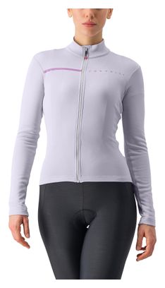 Castelli Sinergia 2 Violett Langarmtrikot für Frauen