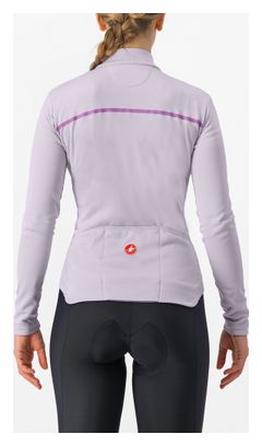 Maillot Castelli Sinergia 2 de manga larga para mujer Morado