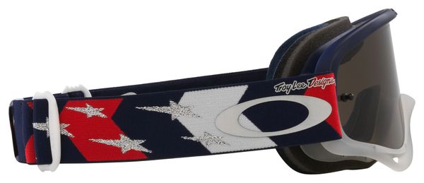 Oakley O-Frame MX x Troy Lee Designs RWB Stars / Dark Grey Visier / Ref: OO7029-88