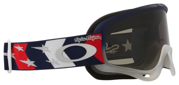 Oakley O-Frame MX x Troy Lee Designs RWB Stars / Dark Grey Visier / Ref: OO7029-88