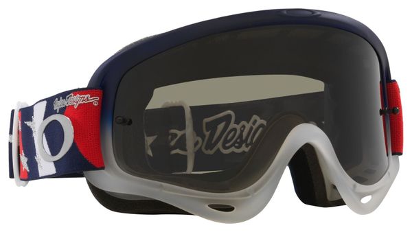 Oakley O-Frame MX x Troy Lee Designs RWB Stars / Dark Grey Visier / Ref: OO7029-88