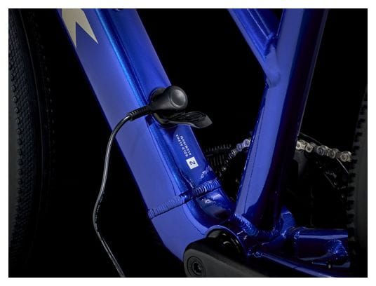 Vélo de Fitness Électrique Trek Dual Sport+ 2 Stagger LT Shimano Acera 8V 250 Wh 27.5'' Bleu 2025 - Vélo d'Exposition