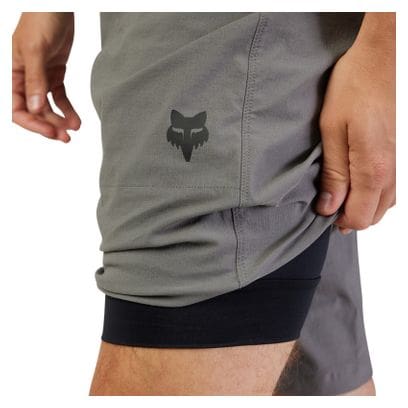 Short avec Peau Fox Ranger Lite Gris