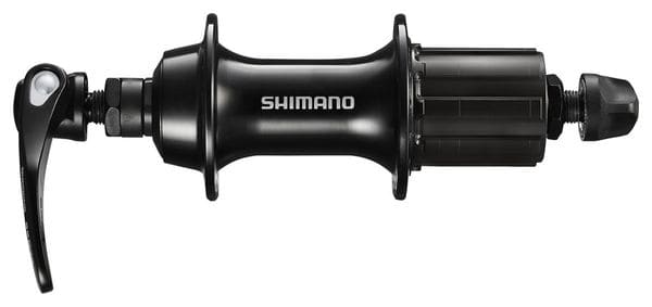 Shimano Sora FH-RS300 Rear Hub | 36 Holes | QR 9x130 mm | Rim Brake | Black
