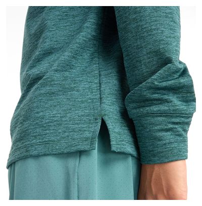 Haut Thermique 1/2 Zip New Balance Athletics Heat Grid Vert Homme