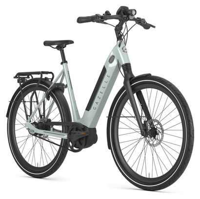 Gazelle Ultimate C8 HMB Belt Electric City Bike Shimano Nexus 8S Belt 700mm Light Olive 2021 Alltricks