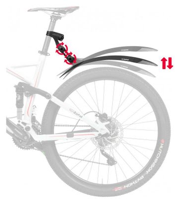 Garde-boue Zefal Deflector RM90+