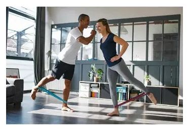 3 Gummibänder Domyos Mini Band Pilates