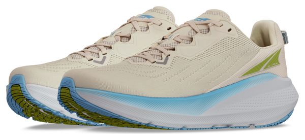 Zapatillas de running Altra FWD Via Beige/Azul para hombre