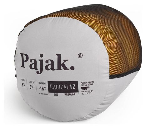 Pajak Radical 1Z Yellow Sleeping Bag