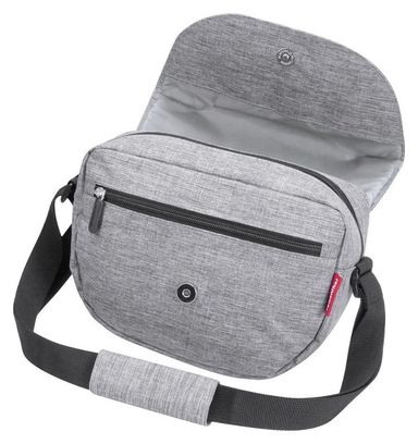 Klickfix Handlebar FunBag Twist Silver