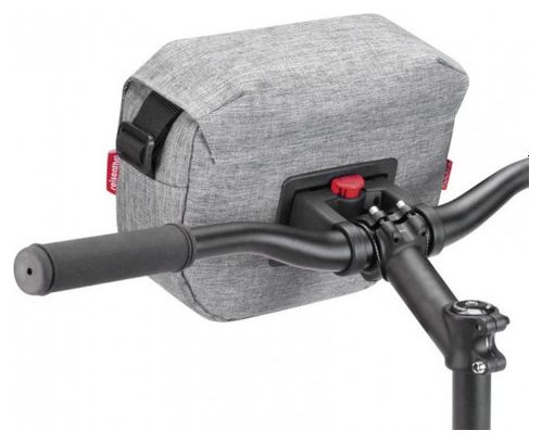 Klickfix Handlebar FunBag Twist Silver