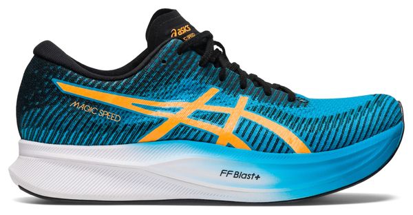 Asics Magic Speed 2 Laufschuhe Blau Orange