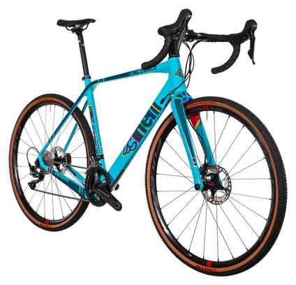 Gravel Bike Cinelli King Zydeco Shimano Ultegra 11V 700 mm Blau Jambalaya 2023