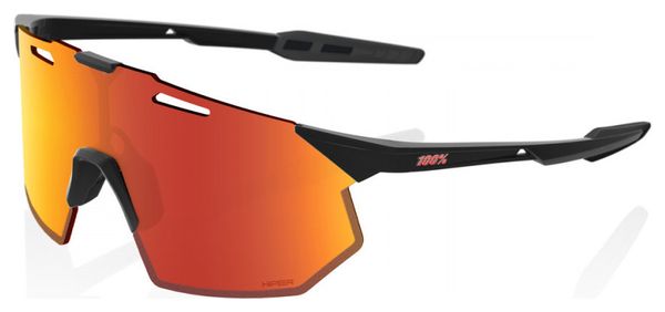 100% Hypercraft SQ Soft Tact Black - HiPER Mirror Red