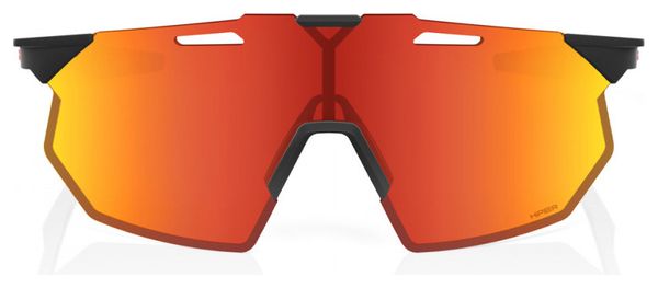 100% Hypercraft SQ Soft Tact Black - HiPER Mirror Red