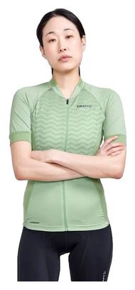 Maglia Craft Adv Endur a manica corta da donna verde