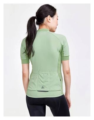 Maglia Craft Adv Endur a manica corta da donna verde