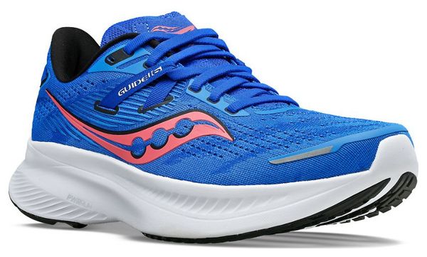 Women's Running Shoes Saucony Guide 16 Bleu Rose