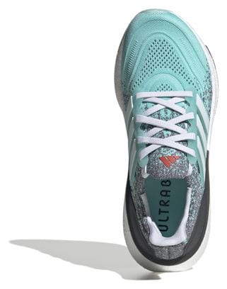 adidas Performance Ultraboost Light Blau Weiß Womens Running Schuh