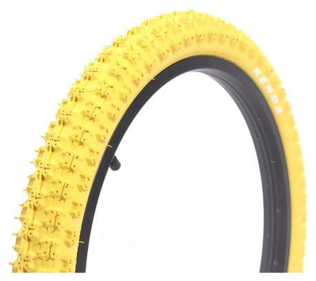 Pneus BMX KENDA K-51 20 pouces x 2 25 pouces jaune